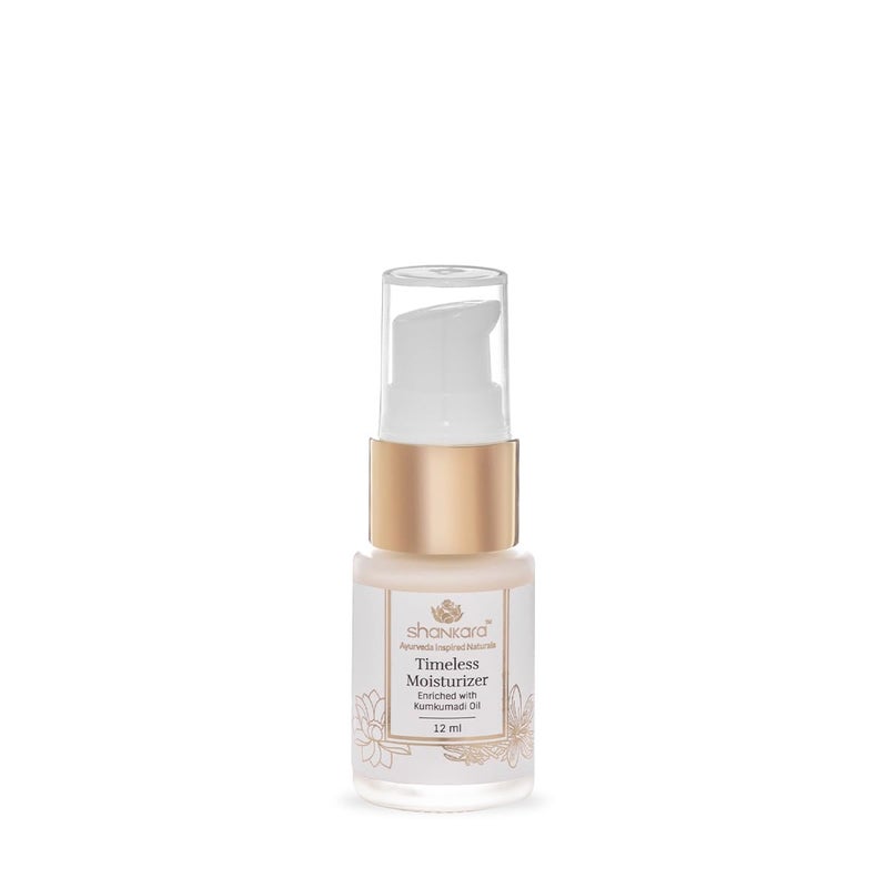 Shankara Timeless Moisturizer Lotion With the Goodness of Saffron Lotus and Vitamin C For All Skin Types 12 ML - Image 1