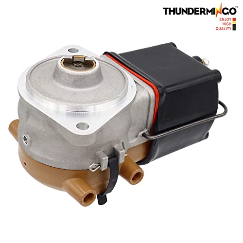 THUNDERMINGO Distributor Assembly with 12v Ignition Coil for Ford 8N 9N 2N Tractors Distributor Ignition Coil Complete Front Mount replace for Ford New Holland 2N 8N 9N 4CYL,9N12100, 9N12024 - Image 4
