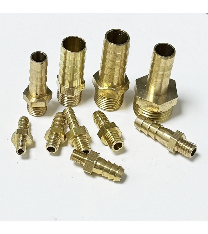 2 قطعة متري M5x0.8 خيط ذكر وصلة خرطوم محول توصيل 6 مم - Image 1
