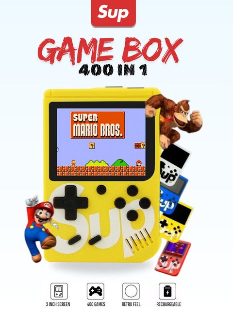KIDS GAME | 400 IN 1 | HANDHELD GAMING CONSOLE : PORTABLE RETRO GAME PLAYER