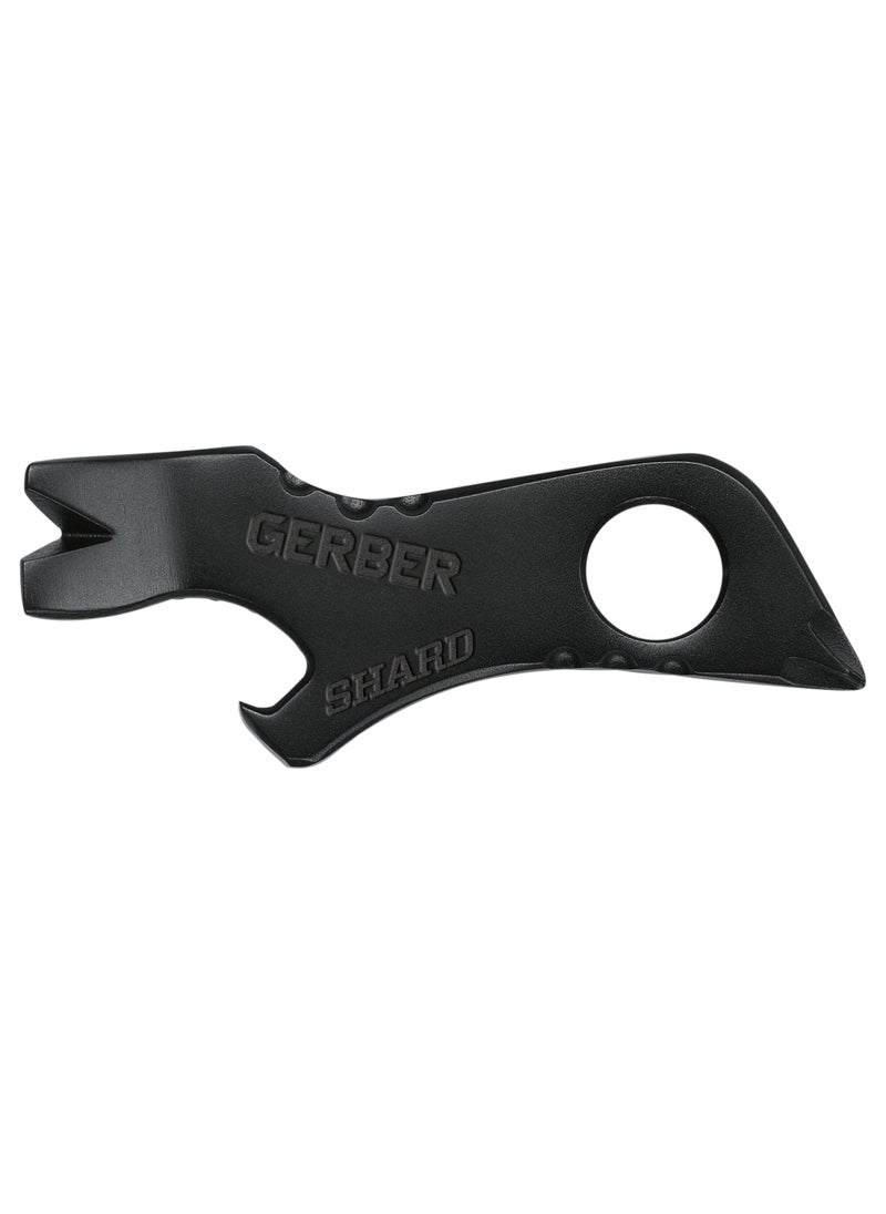 Gerber Gerber Gear Shard Keychain - Multitool Keychain with Bottle Opener, Screwdriver, and Wire Stripper - EDC Gear and Equipment - Black  - Image 1