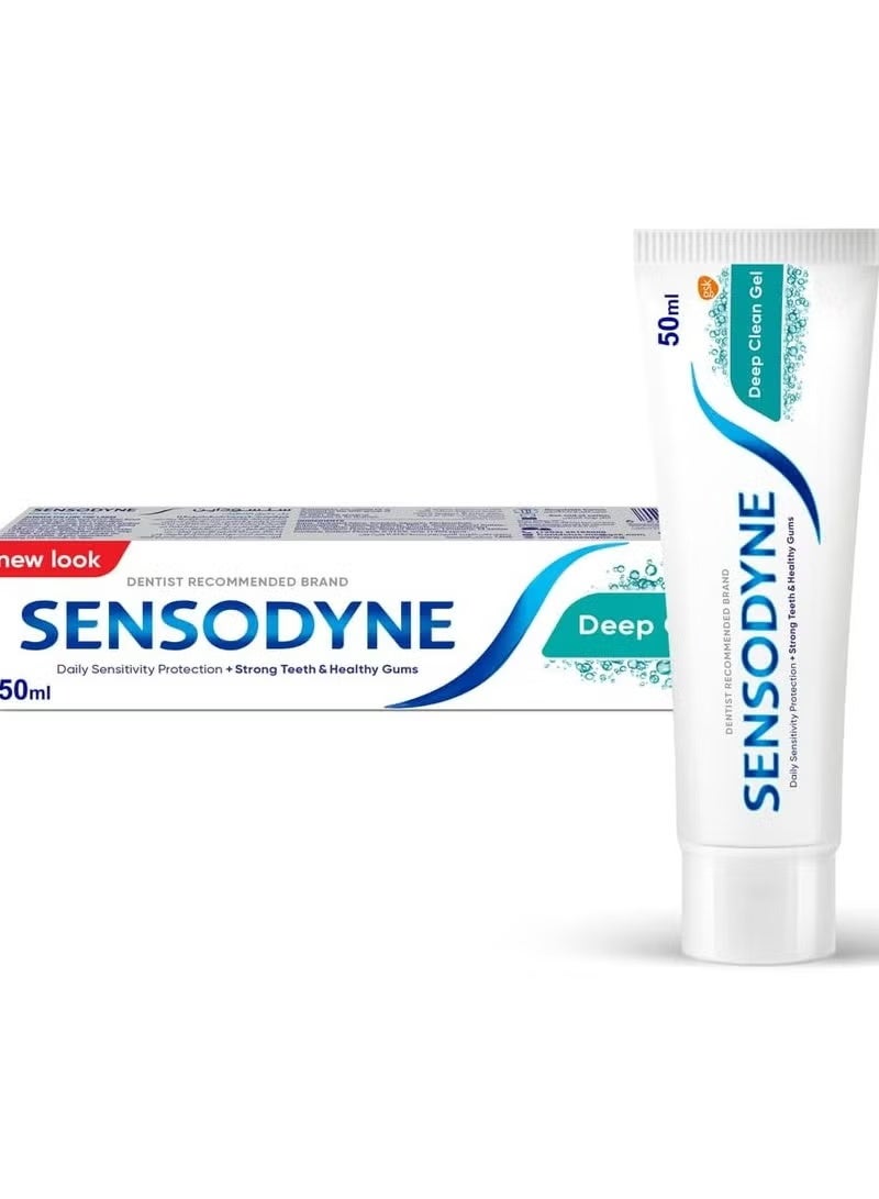 Sensodyne Deep Clean Gel Toothpaste, 50Ml