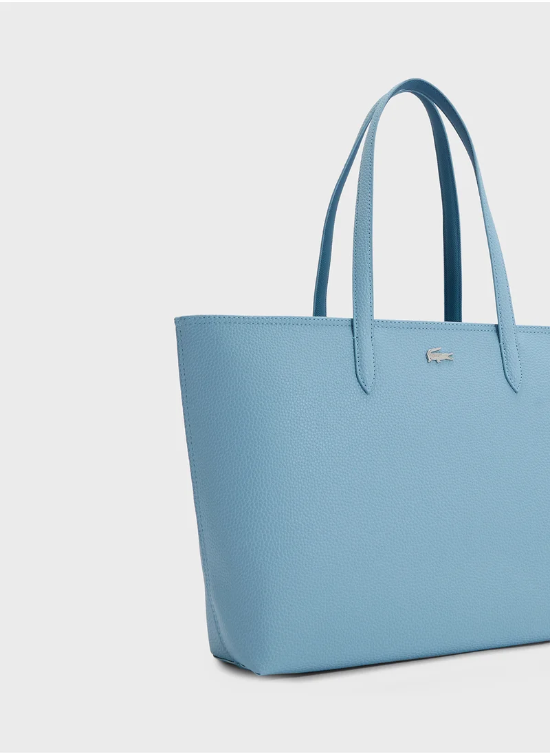 LACOSTE Essentials Top Handle Zip Over Tote