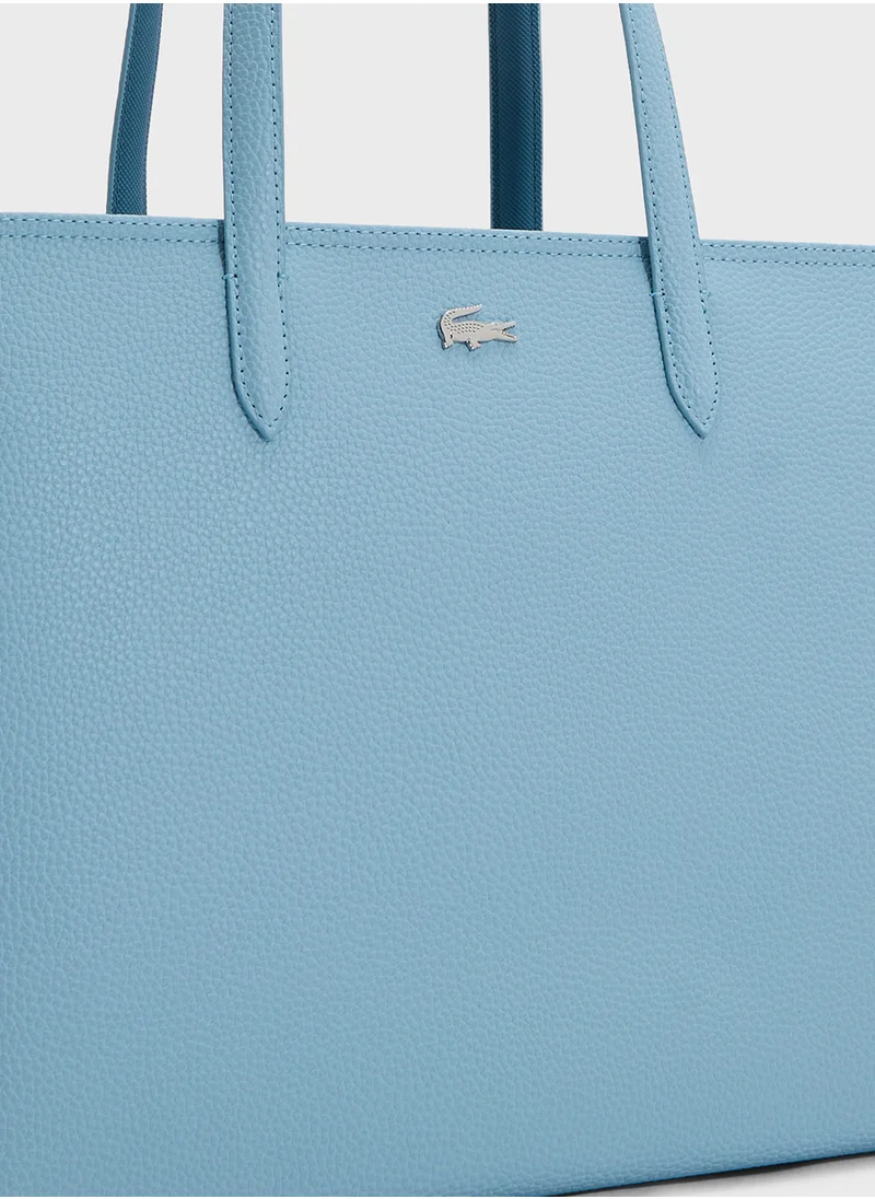 LACOSTE Essentials Top Handle Zip Over Tote