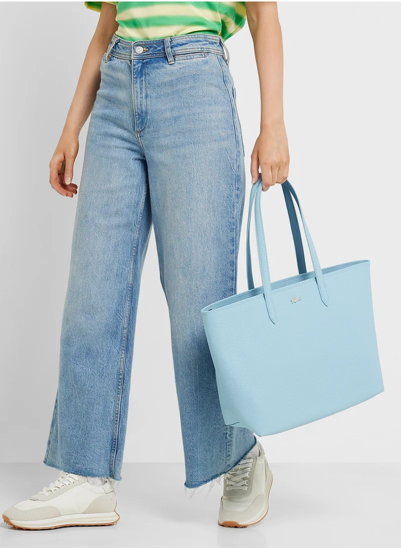 LACOSTE Essentials Top Handle Zip Over Tote