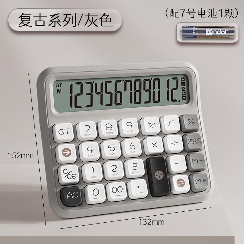 2023 New Dopamine Series Calculator 12-Digit Lcd Display High Color Value Retro Simple - Image 1