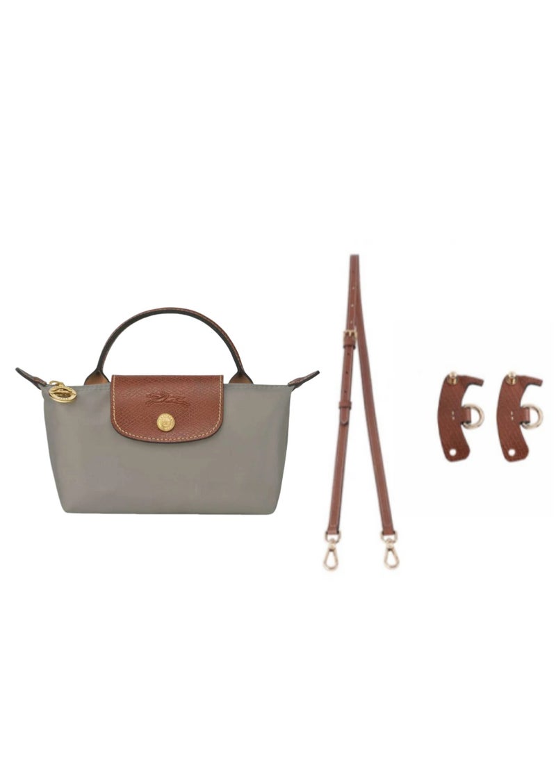 Longchamp Le Pliage mini Shoulder Straps women's Classic Fashion Versatile Mini Makeup Bag, Handbag, Shoulder Bag,shoulder strap - Image 1