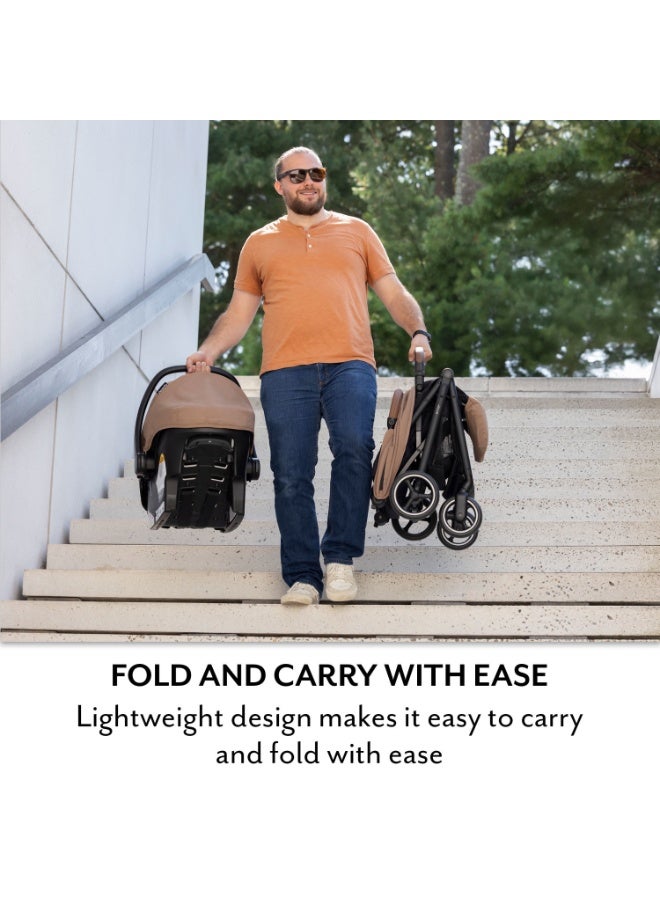 Evenflo - Otto+ Travel System With Litemax Car Seat - Chia Black - Image 4