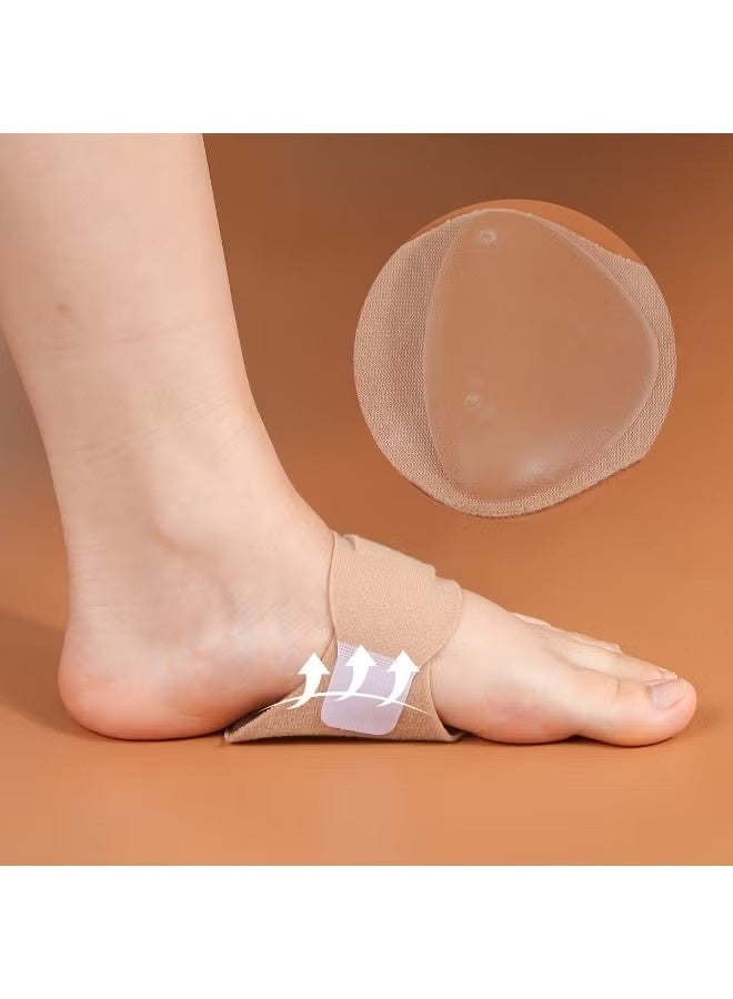 Orthotic Arch Support Plantar Fasciitis Relief Arch Support Brace Foot Pain Relief Flat Feet Insoles Gel Arch Support Cushions Flat Feet Support Orthopedic Foot Care Gel Pads - Image 1