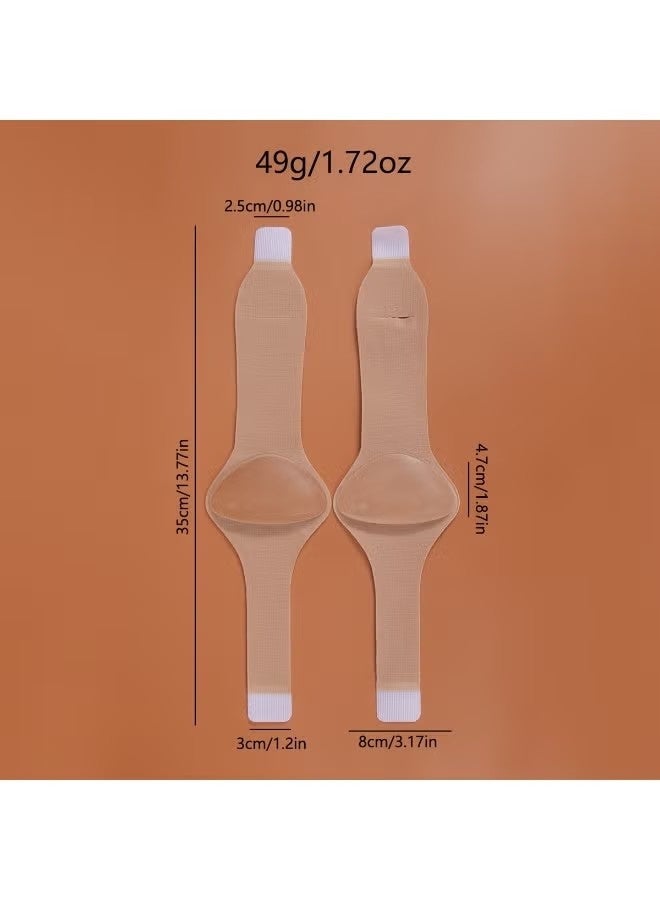 Orthotic Arch Support Plantar Fasciitis Relief Arch Support Brace Foot Pain Relief Flat Feet Insoles Gel Arch Support Cushions Flat Feet Support Orthopedic Foot Care Gel Pads - Image 5