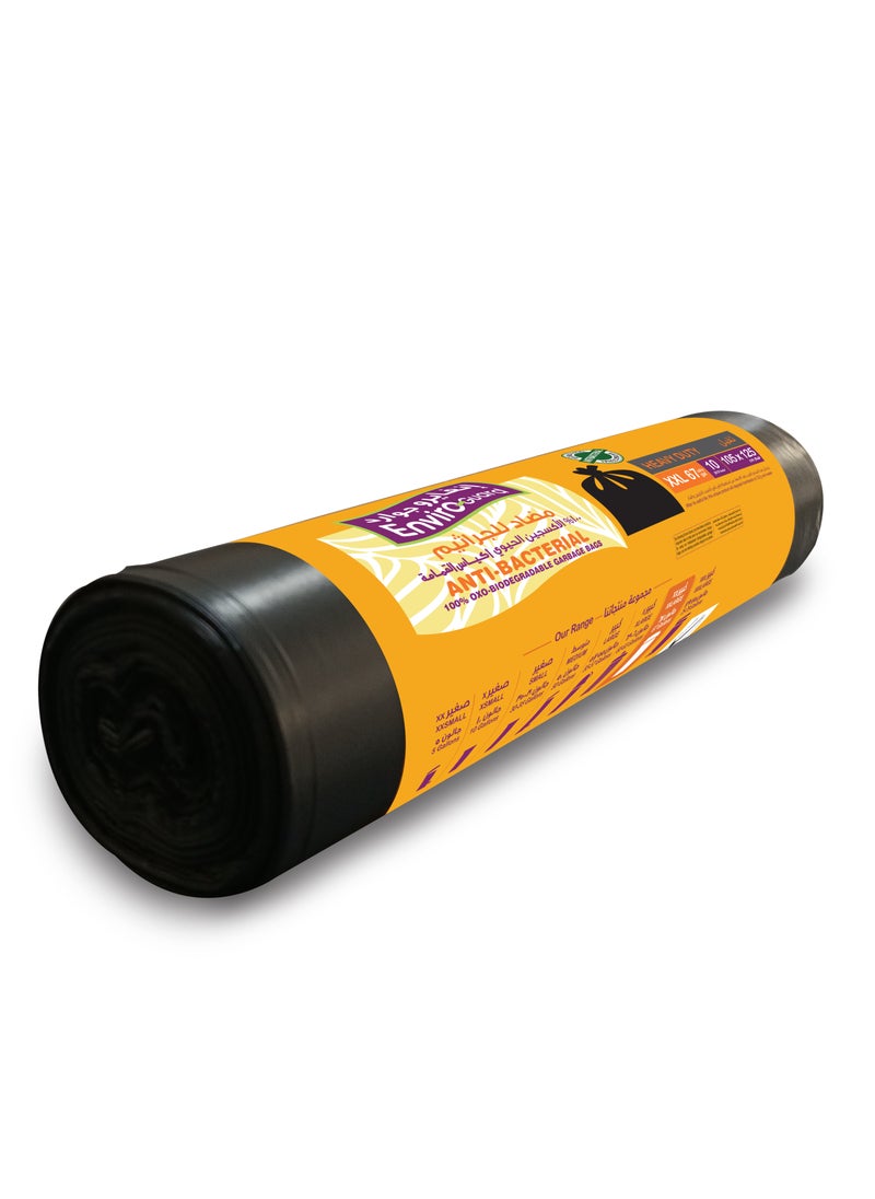Enviro Guard Anti Bacterial Heavy Duty Xxl Garbage Bag 1 Roll  - Image 3
