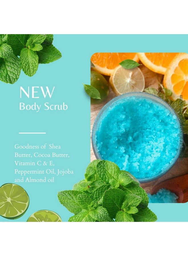 Astrid Sugarry mojito body scrub, Body polish, Exfoliation, Removes dead skin, citrus and peppermint body scrub, 200 gms, body scrub, natural sugar scrub, No Parabens and sulphate, All skin type - Image 4
