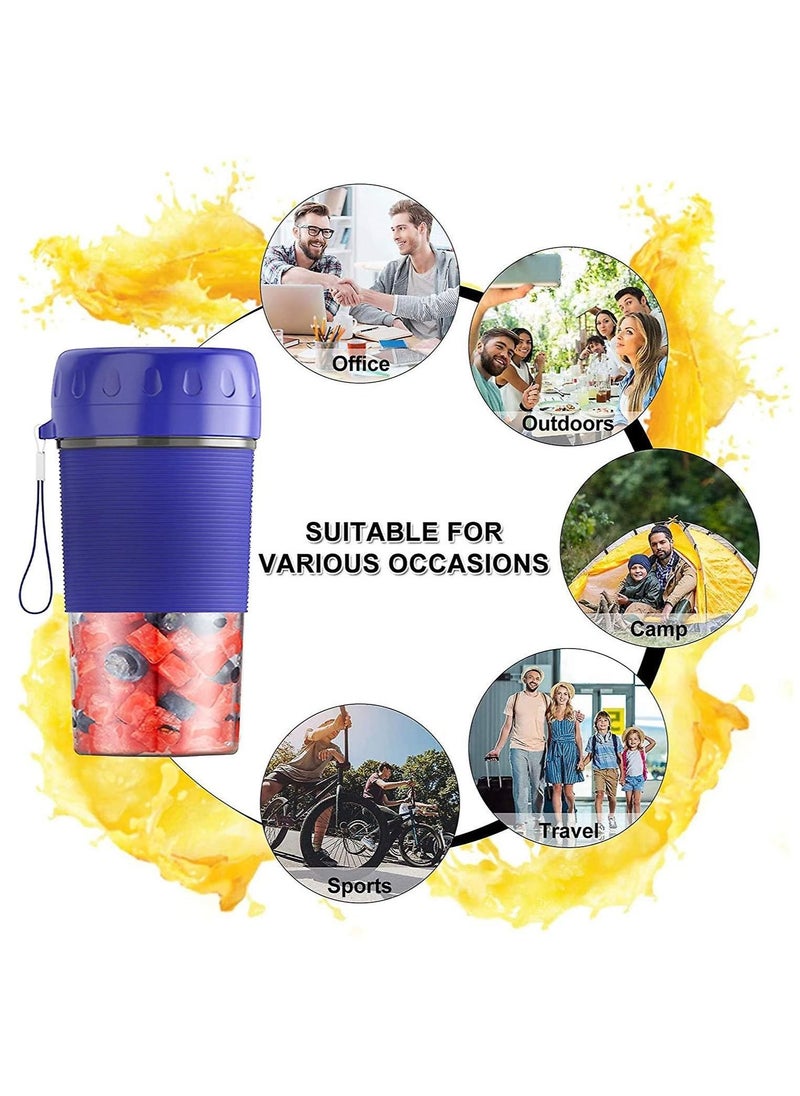 DubaiGallery - Personal Blender, Portable Blender with BPA Free Blender Bottles, USB Rechargeable Mini Blenders for Shakes and Smoothies, Juicer for Kitchen, Best Gift for Mother - Image 1