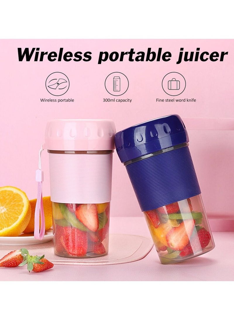 DubaiGallery - Personal Blender, Portable Blender with BPA Free Blender Bottles, USB Rechargeable Mini Blenders for Shakes and Smoothies, Juicer for Kitchen, Best Gift for Mother - Image 1