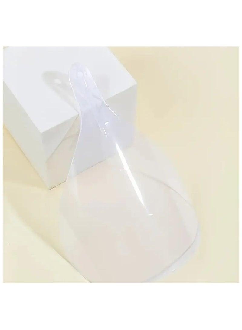 LANGMANNI Barber Clear Plastic Hairspray Hair Cut Pads Hair Salon Hairdressing Water Proof Spray Shields for Face Eyes  - Image 3