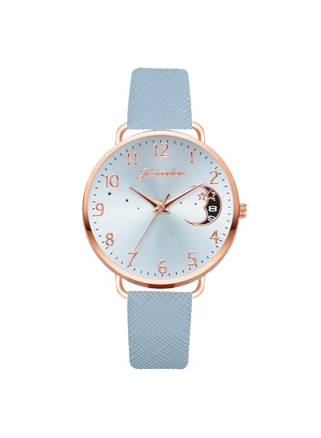 Geneva Womens Watch Gifts Set with Bracelet White for Lady Female Girls Minimalist Slim Thin Casual Dress Analog Quartz Wrist Watches  - Image 2