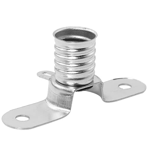 SQXBK 10PCS E10 2.5V/0.3A Miniature Screw Base Light Bulbs and 10PCS E10 Light Socket Bulbs Lamps Base Holders for Home Experiment Circuit Electrical Test Accessories - Image 3