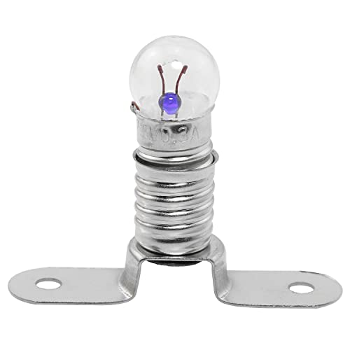 SQXBK 10PCS E10 2.5V/0.3A Miniature Screw Base Light Bulbs and 10PCS E10 Light Socket Bulbs Lamps Base Holders for Home Experiment Circuit Electrical Test Accessories - Image 2