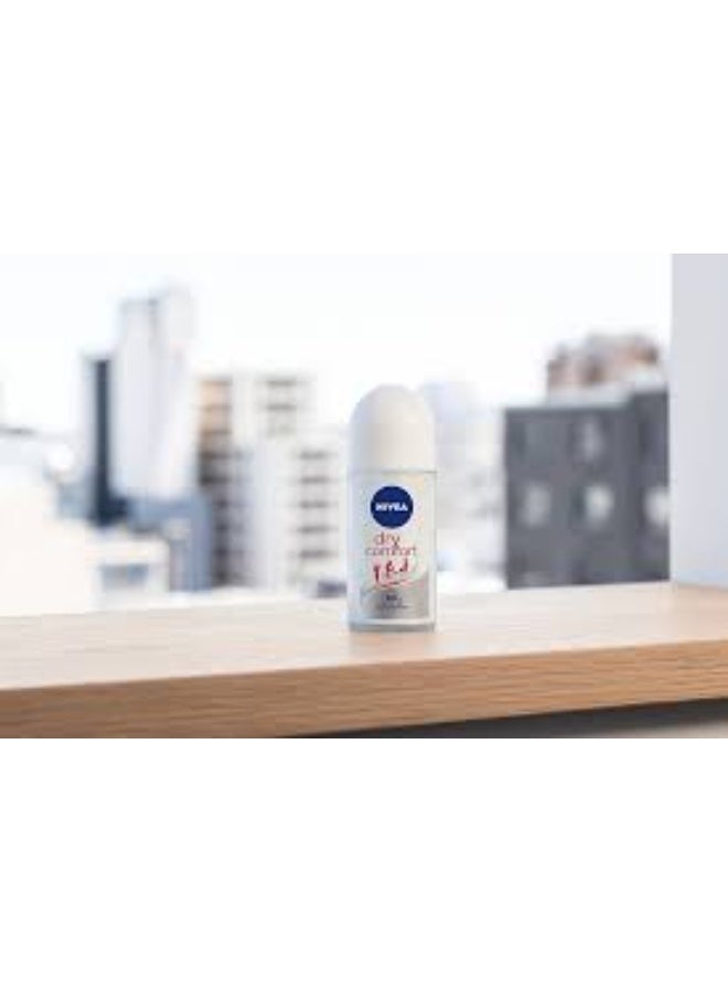 Nivea Dry Comfort Plus Deodorant Roll-On 50ml - Image 3