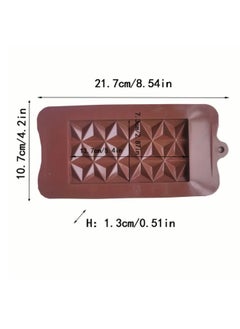 Just Quality 1pcs, Chocolate Bar Molds, 3D Silicone Molds, Candy Molds, Chocolate Molds, Baking Tools, Kitchen Gadgets, Kitchen Accessories  - Image 3