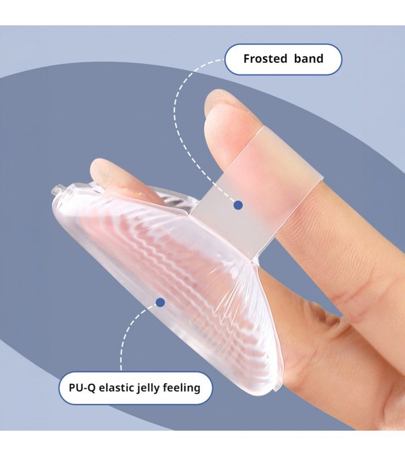 Transparent Round And Teardrop Makeup Sponge For Liquid Powder Foundation Application Dry Or Wet Use Face Cosmetic Tool Model B - Image 1
