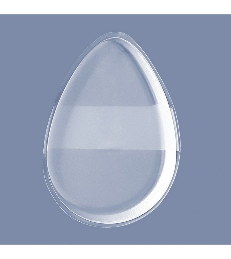 Transparent Round And Teardrop Makeup Sponge For Liquid Powder Foundation Application Dry Or Wet Use Face Cosmetic Tool Model B - Image 3
