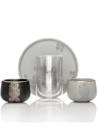 18 Pieces Arabic Tea and Coffee Set. SARAB Collection - pzsku/Z6A6B6F7F2EA21321CC1AZ/45/_/1706441822/c1276965-9080-4d52-bdb0-073ca59b54bd