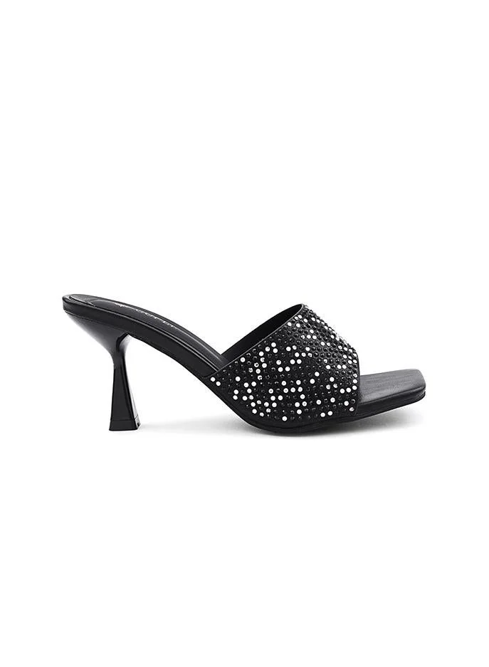 كابلي Cuple Embellished Multi Strap Flat Slides