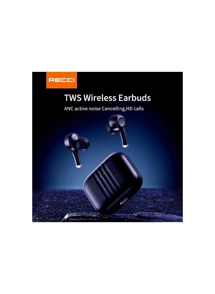 Recci - Recci Noise Cancelling Wireless Bluetooth Earbuds REP-W55 - Image 1