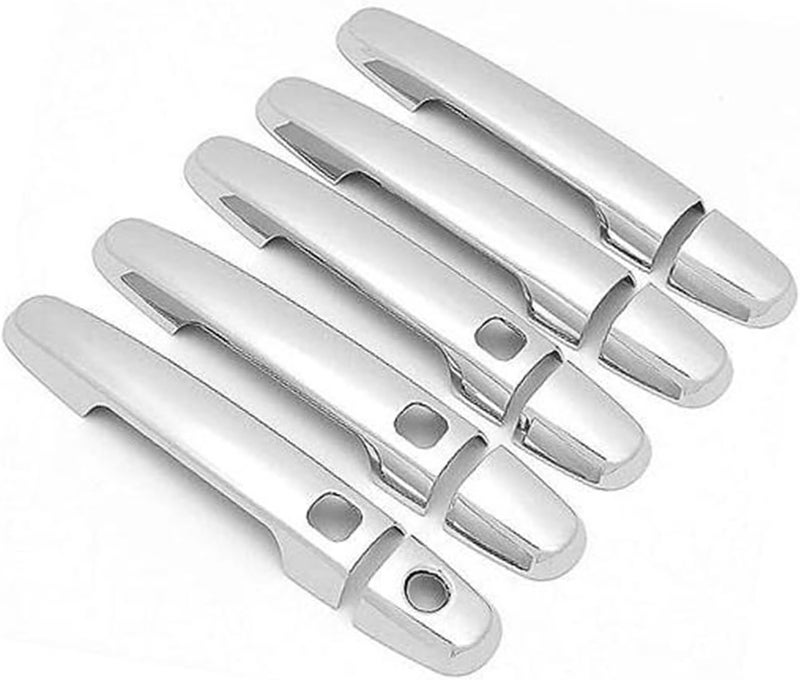 Wivplex Gloss Chrome Car Door Handle Covers for Toyota RAV4