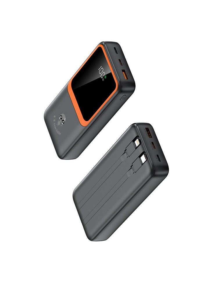 ET mobile 20000 mAH Power Bank Black - Image 2