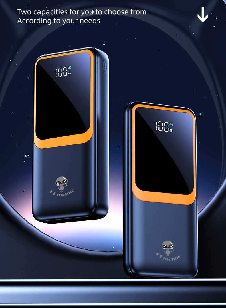 ET mobile 20000 mAH Power Bank Black - Image 3