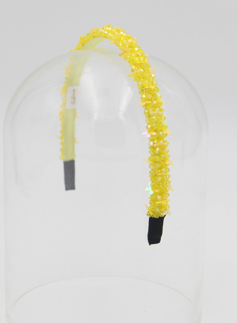 دىدانيالا طوق شعر آنا للبنات فراشة أصفر - Image 4