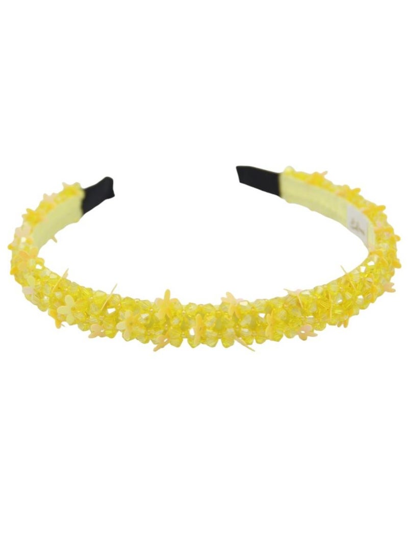 دىدانيالا طوق شعر آنا للبنات فراشة أصفر - Image 3