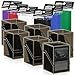 YSCare 6 Pack Card Deck Cases Commander Deck Boxes with 600Pcs Card Sleeves and Dividers Standard Size Cards Storage Box Perfect Fit for MTG Sport Trading Cards 6 colors - Image 3