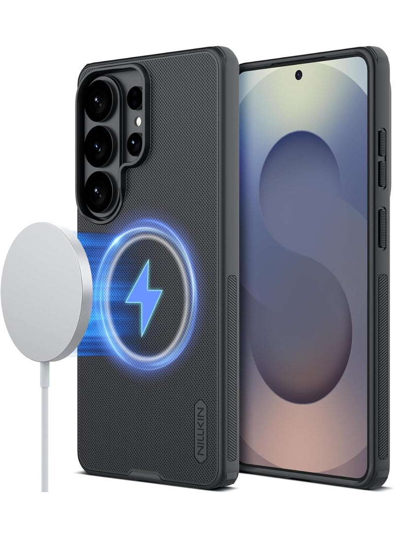 Nillkin Case Cover Super Frosted Pro  Magnetic Wireless Charging  Case Anti-Scratch & Slip For Samsung Galaxy S26 Ultra (Black) - Image 1