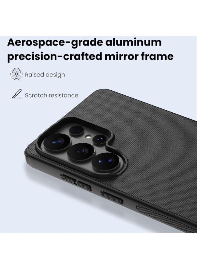 Nillkin Case Cover Super Frosted Pro  Magnetic Wireless Charging  Case Anti-Scratch & Slip For Samsung Galaxy S26 Ultra (Black) - Image 5