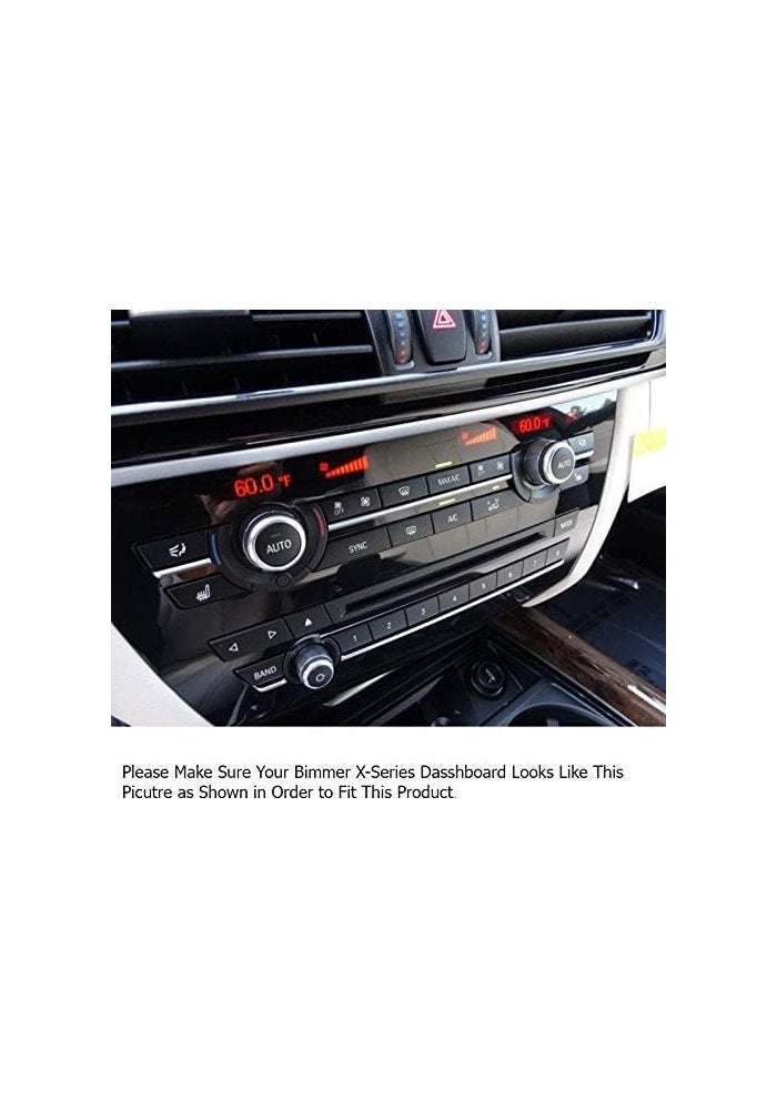 Xotic Tech AC Control Knob Ring Covers for BMW - Image 2