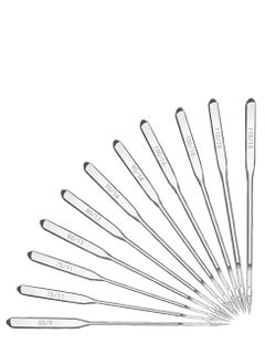 KASTWAVE Sewing Machine Needles, 60 Pcs Universal Machine Needles,  Sharp  Heavy Duty Ballpoint Sewing Machine Needles, Sewing Machine Accessories for Denim, Jeans, Leather, Jersey  - Image 1