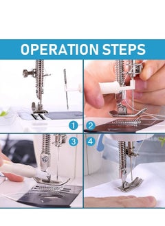 KASTWAVE Sewing Machine Needles, 60 Pcs Universal Machine Needles,  Sharp  Heavy Duty Ballpoint Sewing Machine Needles, Sewing Machine Accessories for Denim, Jeans, Leather, Jersey  - Image 5