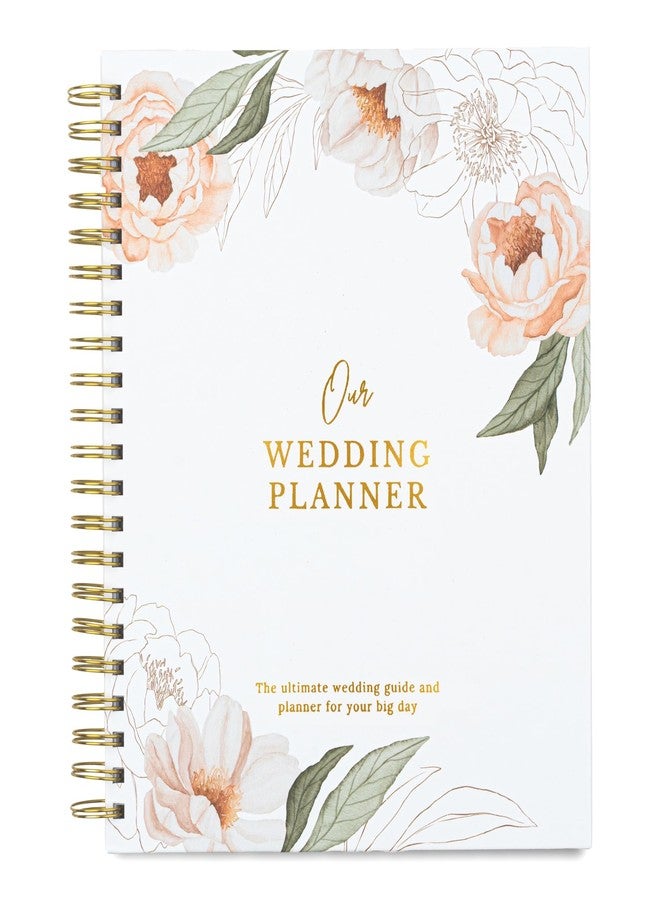 Nook Theory Timeless Premium Wedding Planner Book and Organizer - Timeless Premium Wedding Planner Book and Organizer - Wedding Planning Book, Comprehensive Keepsake & Countdown Binder, Perfect Engagement Gift for Women, 11" x 9" (Blossom) - Image 1