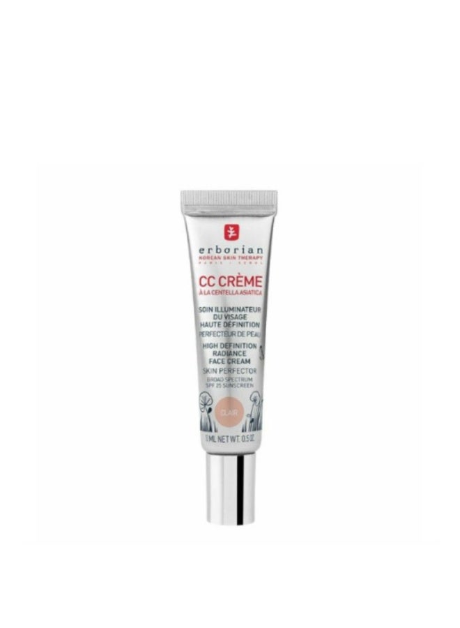 Erborian High Definition CC Cream Clair 15ml - Image 1