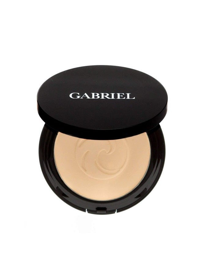 Gabriel Cosmetics - Dual Powder Foundation (Bamboo Light To Medium/Neutral Undertones) Natural Pressed Mineral Powder Paraben Free Vegan Gluten Free Cruelty Free Non Gmo Enhanced With Sea Fennel .32 Oz. - Image 1