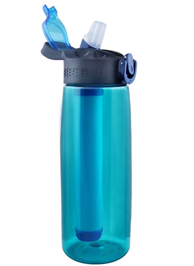 Taiahiro Water Filter Bottle with 2-Stage Integrated Filter Straw for Hiking, Backpacking and Travel  - Image 3