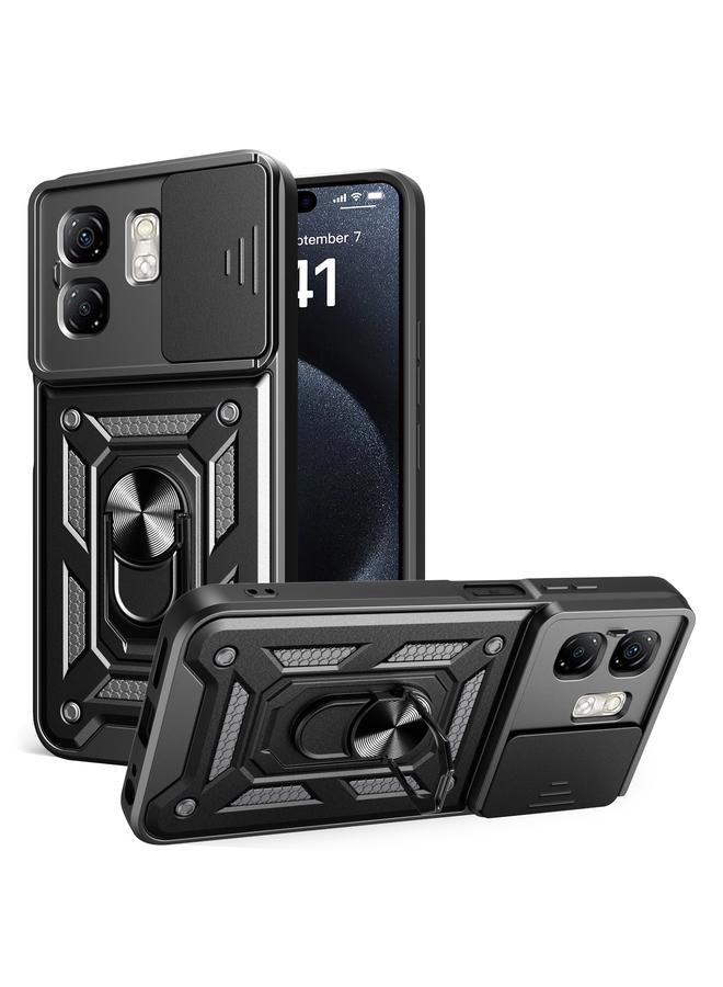 Zaboon Case For Infinix Smart 9 / Hot 50i Sliding Camera Cover Design TPU+PC Phone Case - Image 1