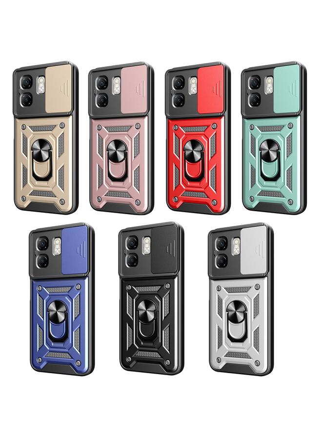 Zaboon Case For Infinix Smart 9 / Hot 50i Sliding Camera Cover Design TPU+PC Phone Case - Image 2