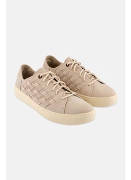 TOMS Women Lace Up Casual Shoes, Beige  - Image 1
