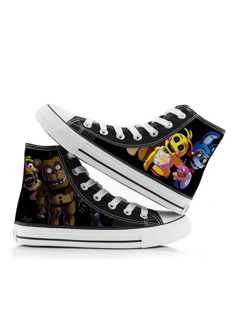 Unisex Top Canvas Shoes – Stylish Couple Sneakers for Casual & Cosplay - Image 1