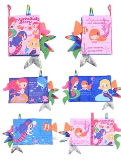 Gbee Cloth Book Gbee Tail Cloth Book Tear Resistant Baby Infant Cloth Book Enlightenment 3D Early Education Cloth Book Baby Toy  - Image 1