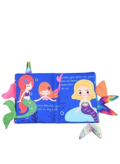 Gbee Cloth Book Gbee Tail Cloth Book Tear Resistant Baby Infant Cloth Book Enlightenment 3D Early Education Cloth Book Baby Toy  - Image 4